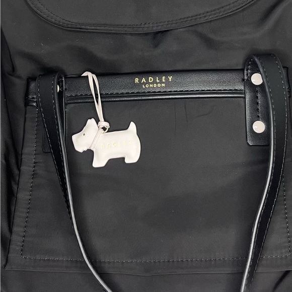 RADLEY LONDON Black Backpack with Gold Accents - Picture 5 of 7